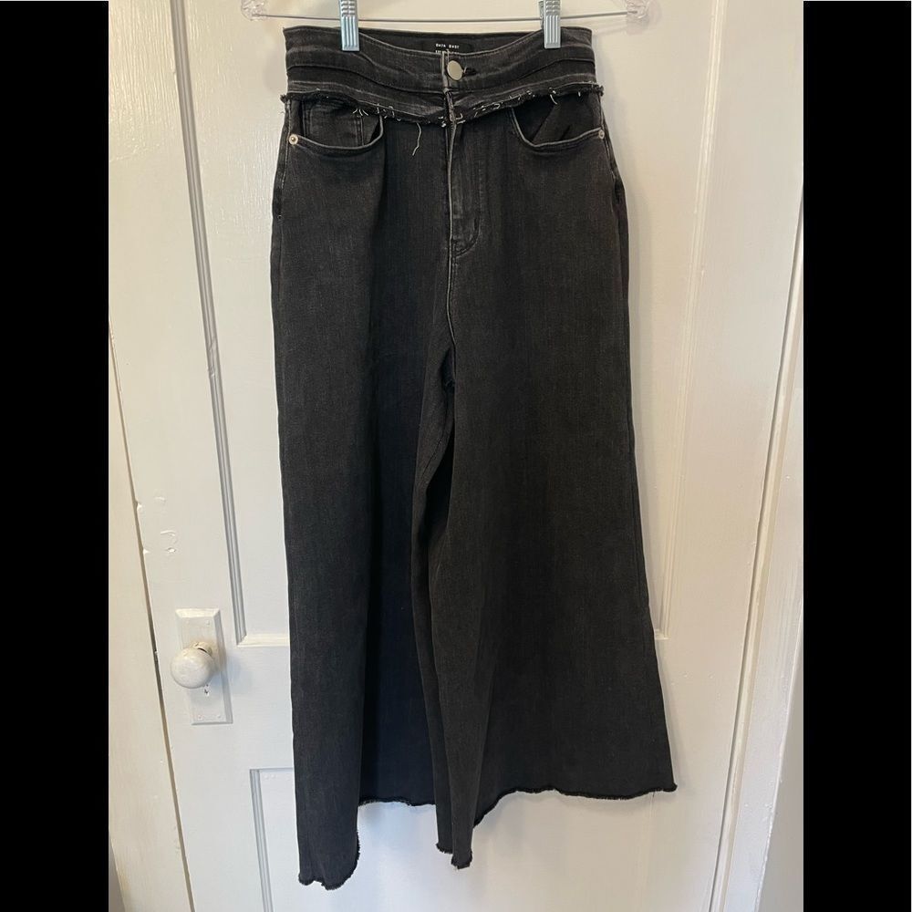 HUDSON x Baja East Billow Jeans Black Denim